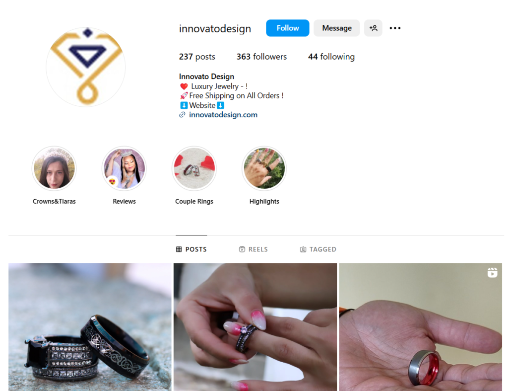 innovato Design Instagram