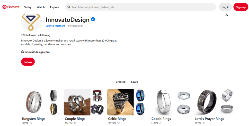 Innovato Design Pinterest