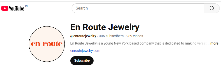 En Route Jewelry Review On Youube