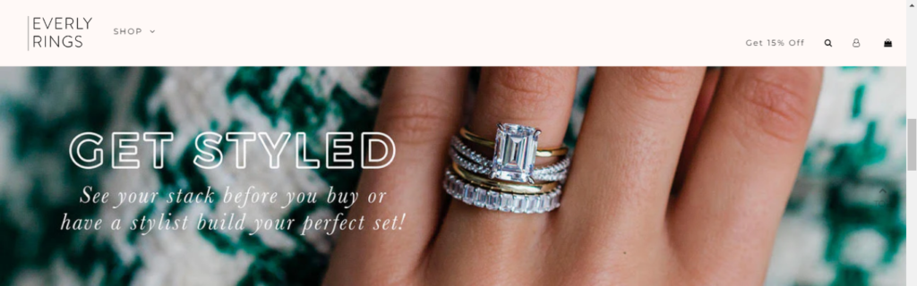 Everly Rings Homepage Image