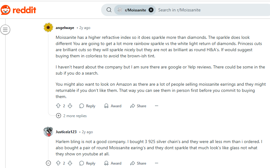 HarlemBling Review On Reddit