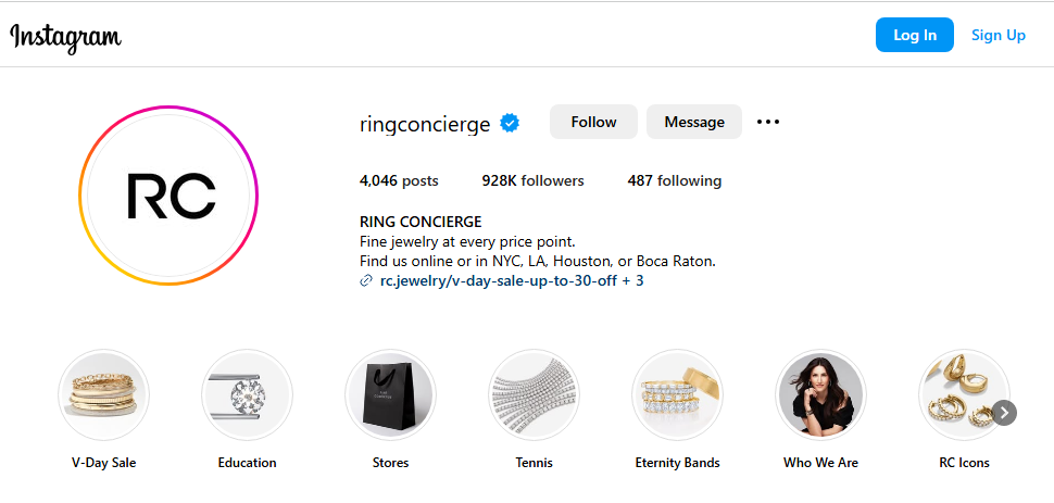 Ring Concierge Instagram Review
