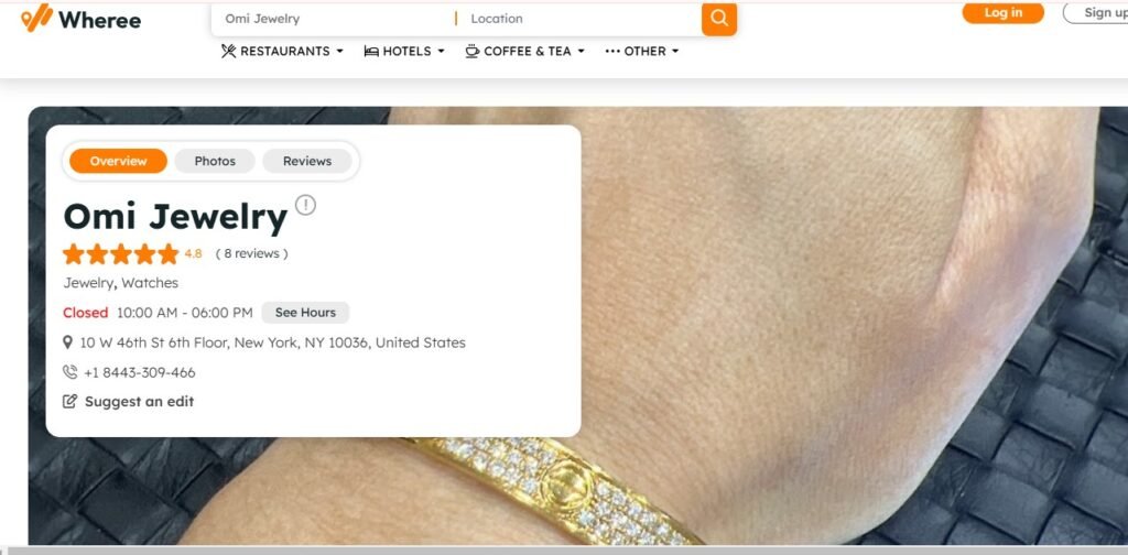Omi Jewelry reviews on Wheree