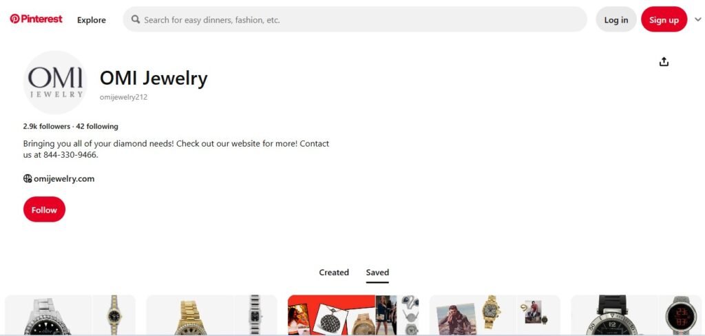 Omi Jewelry Pinterest Profile Image