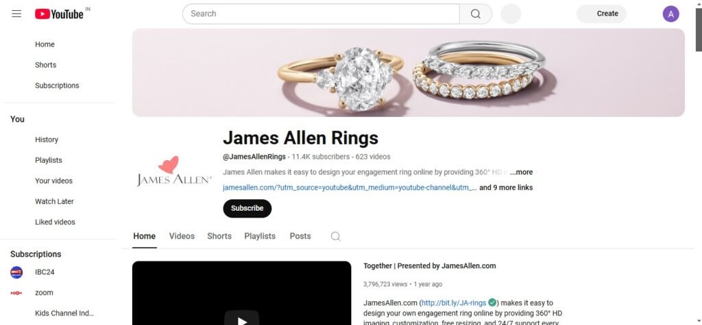 James Allen Youtube Profile Image