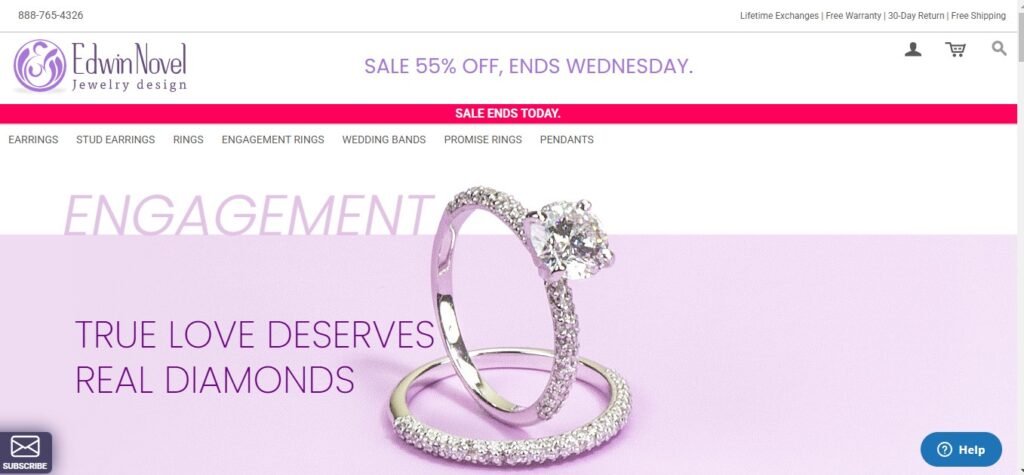Edwin Novel Jewelry Homepage Image