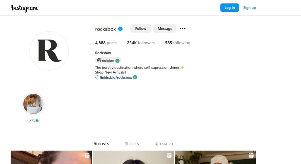 Rocksbox Instagram Profile Image