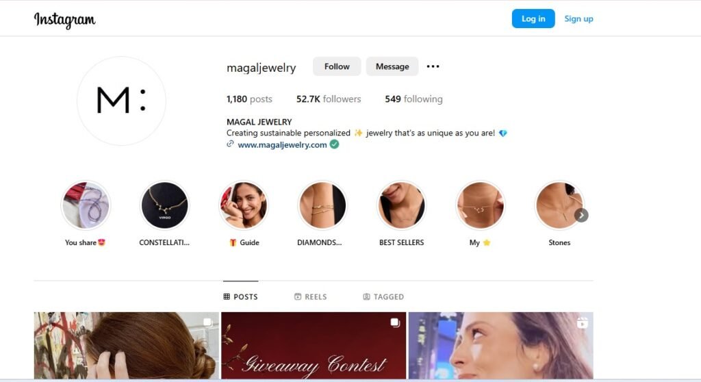 Magal Jewelry Instagram profile image