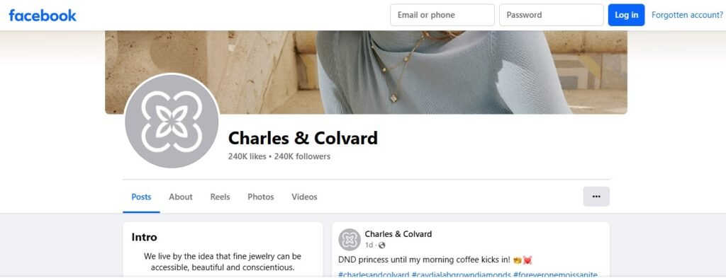 Charles & Colvard Facebook Profile Image