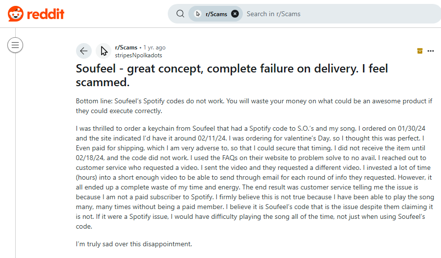 Soulfeel Review On Reddit