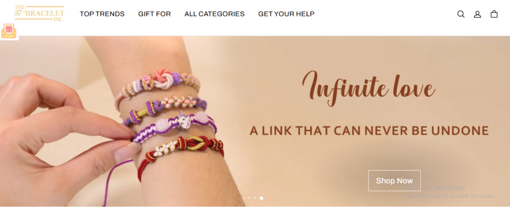 37 Bracelet Homepage