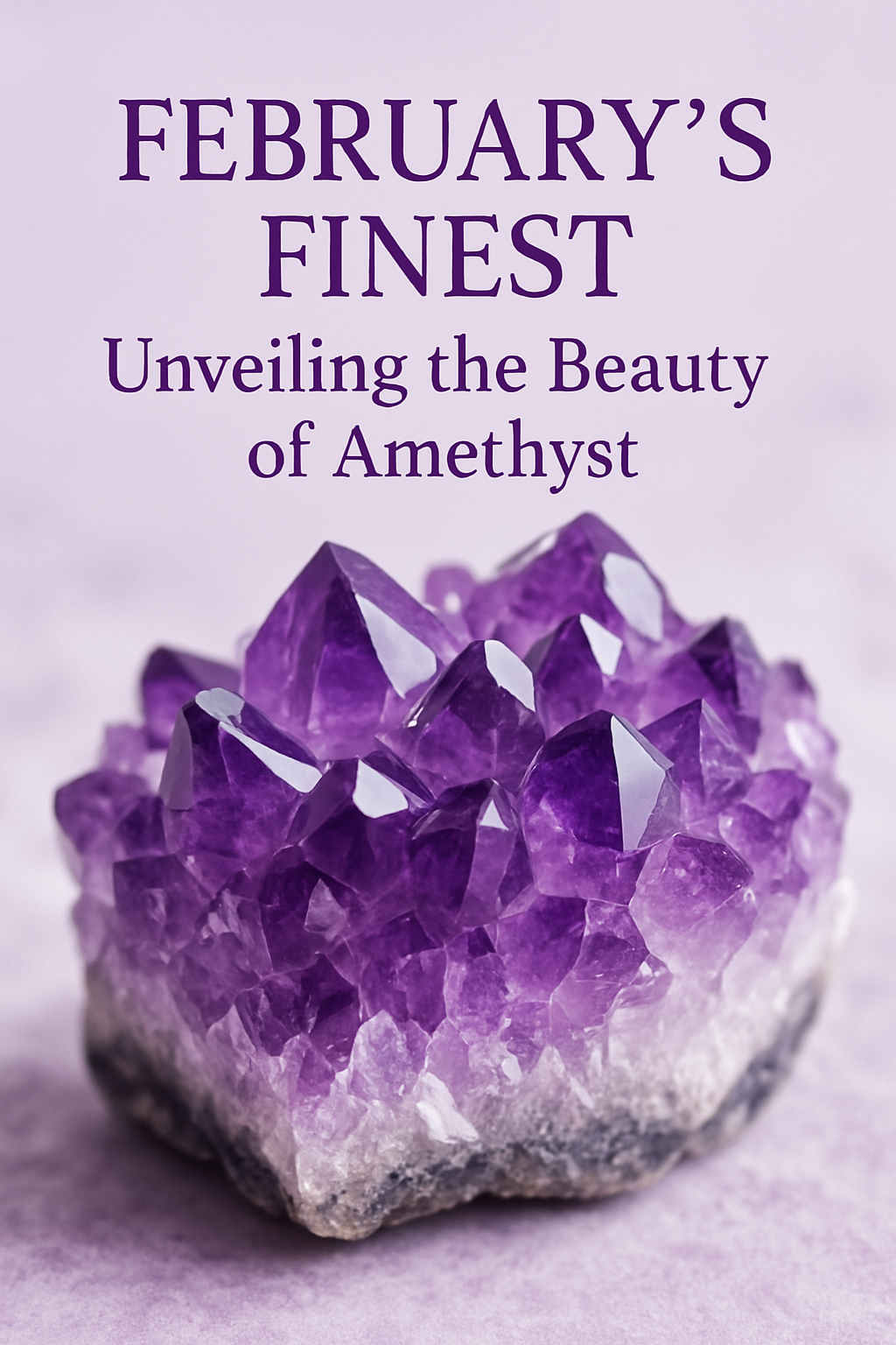 February’s Finest: Unveiling the Beauty of Amethyst
