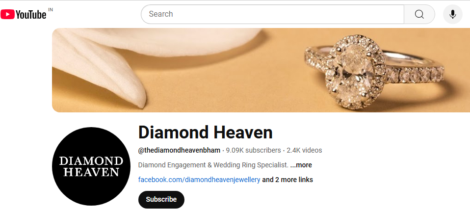 Diamond Heaven YouTube Channel