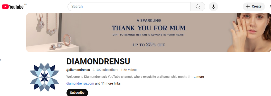 Diamondrensu YouTube Channel