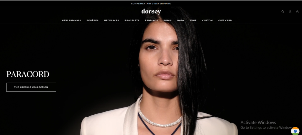 Dorsey Jewelry Homepage Image