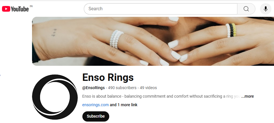 Enso Rings YouTube Channel