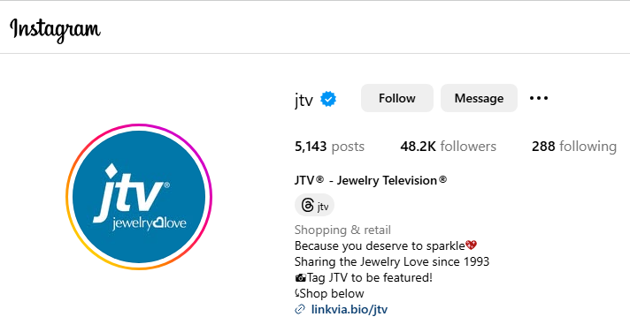 Jtv Jewelry Instagram Profile