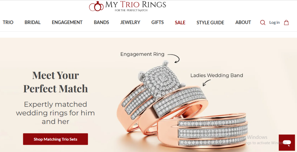 My Trio Rings Homepage