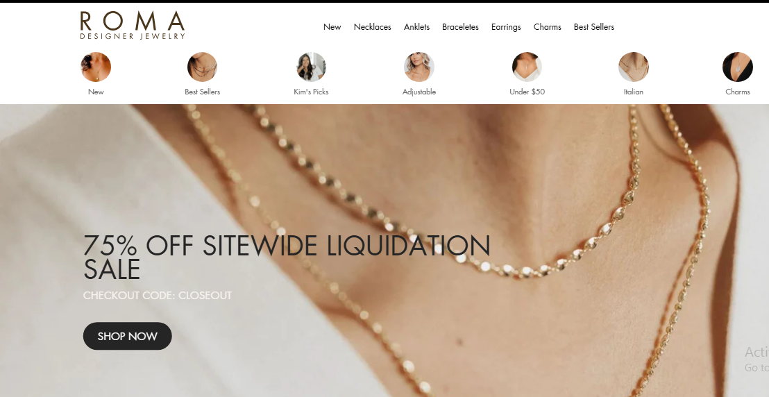 Roma Designer Jewelry Reviews