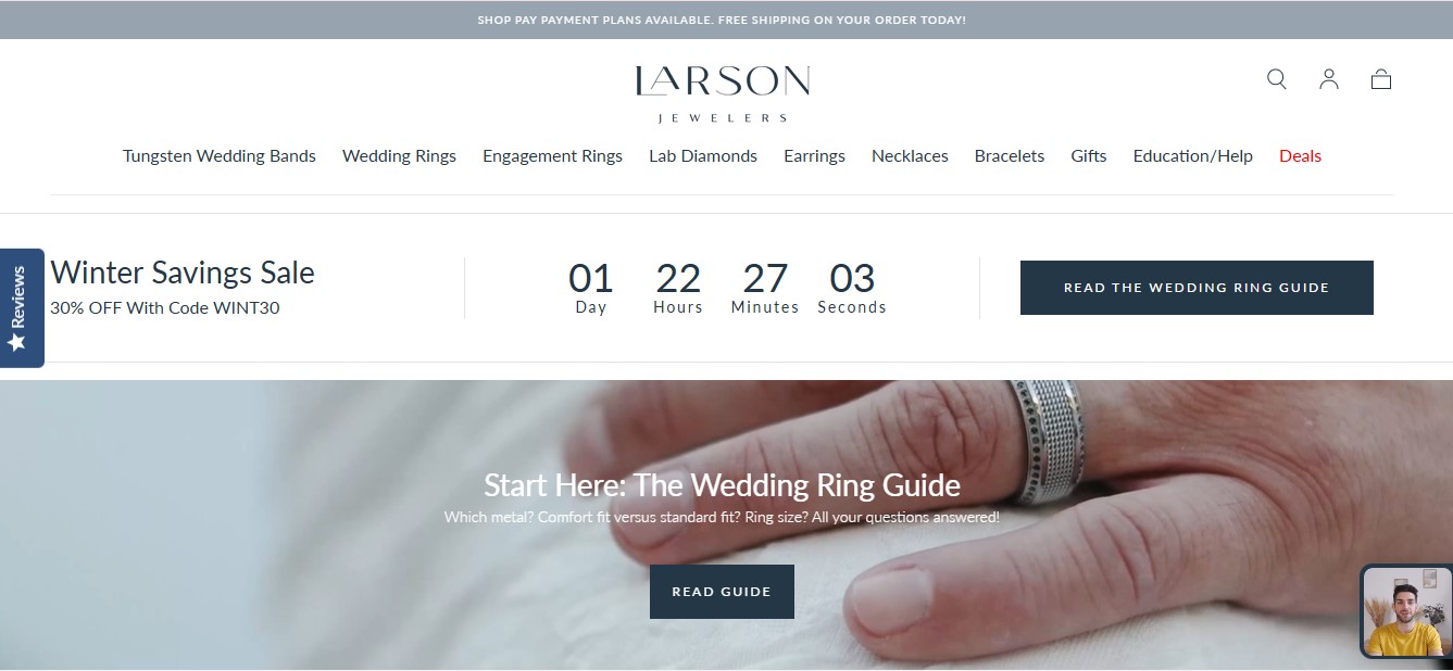 Larson Jewelers Reviews