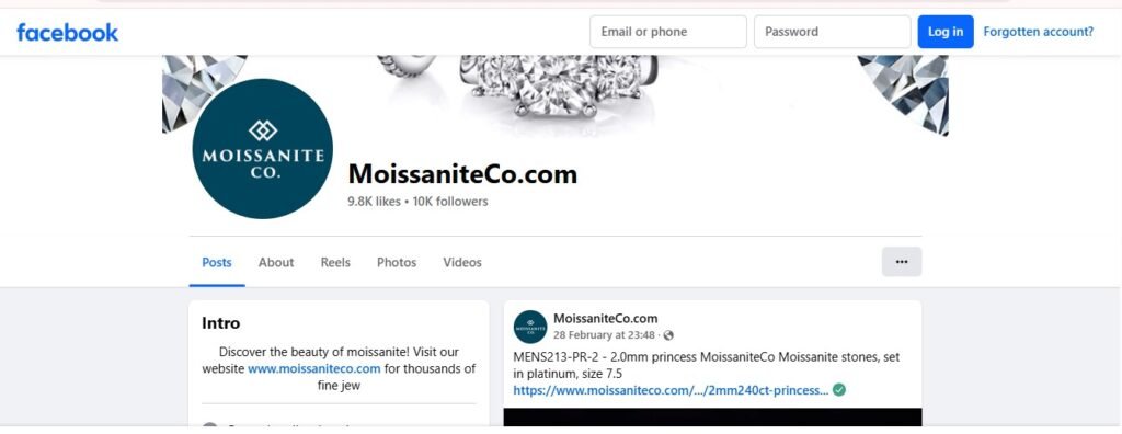 MoissaniteCo Facebook Profile Image