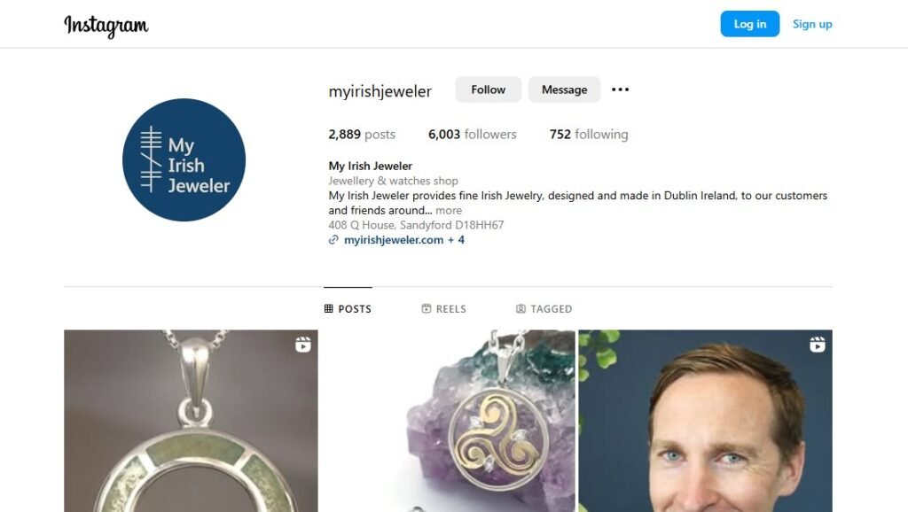 My Irish Jeweler Instagram Profile Image