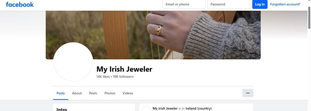 My Irish Jeweler Facebook Profile Image