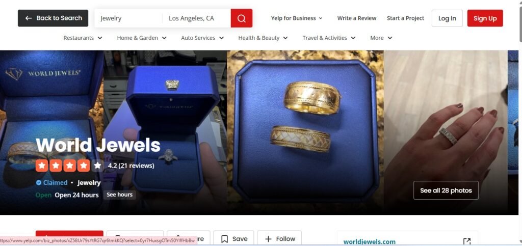 World Jewels Reviews On Yelp