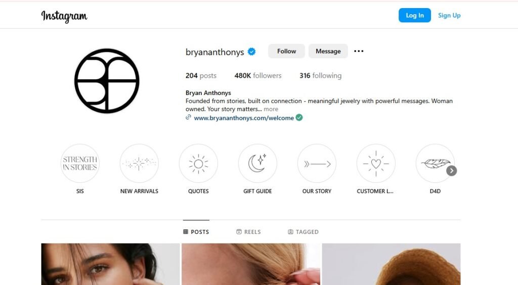 Bryan Anthonys Intsagram Profile Image