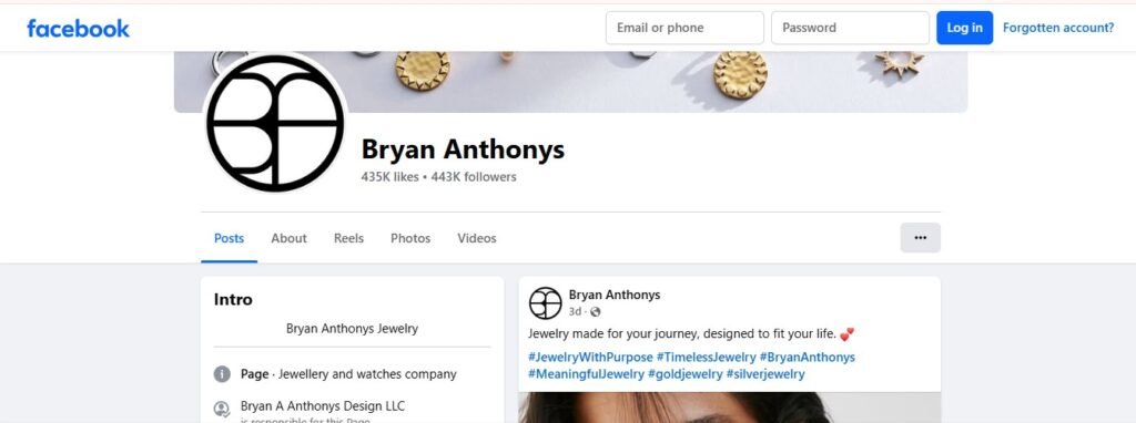 Bryan Anthonys Facebook Profile Image