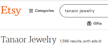 Tanaor Jewelry Review On Etsy