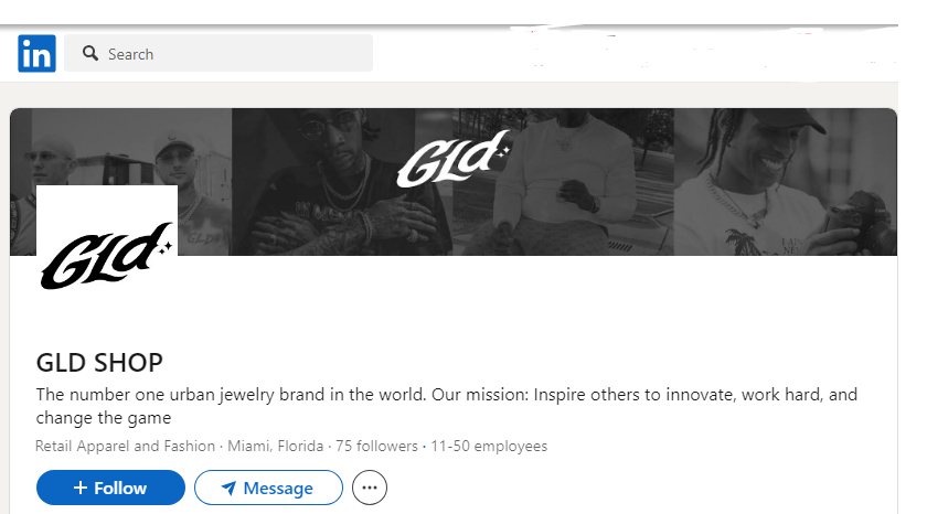 The GLD Shop Review On LinkedIn