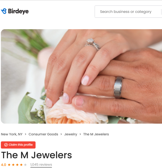 The M Jewelers Review On Birdeye