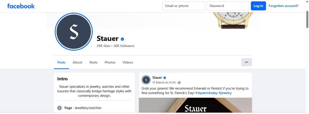 Stauer Jewelry Facebook Profile Image
