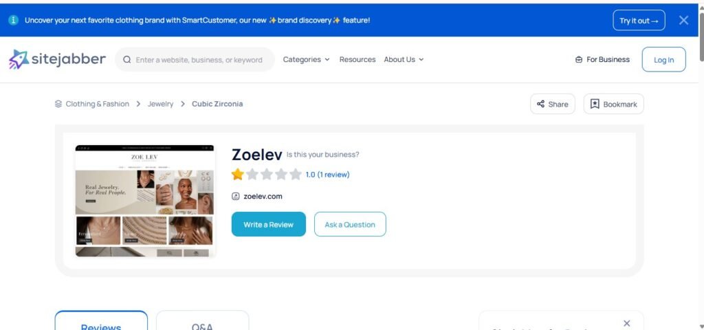 Zoe Lev Jewelry Reviews On Sitejabber