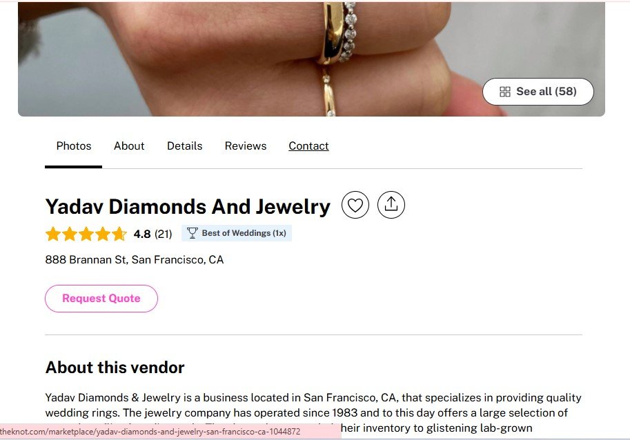 Yadav Jewelry Reviews On Theknot