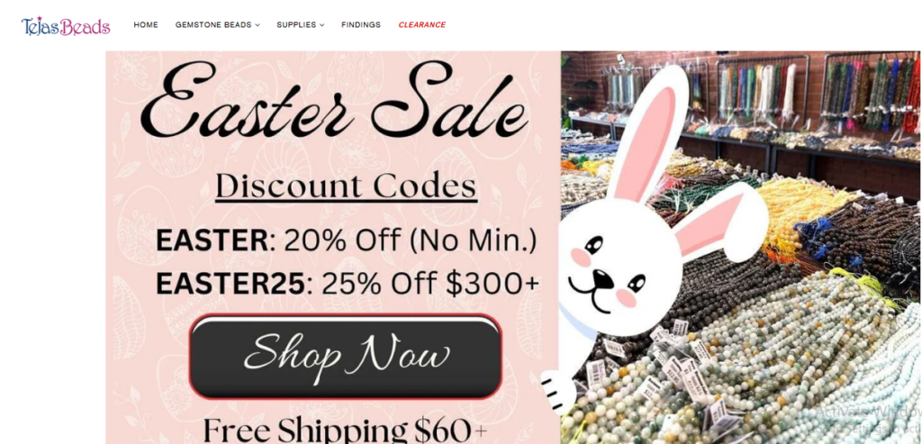 Tejas Beads Homepage
