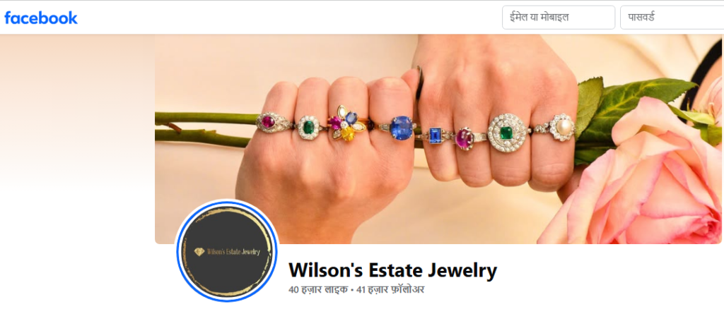 Wilson's Estate Jewelry Review On Facebook