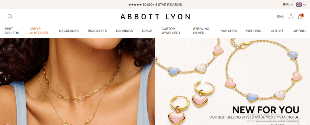 Abbott Lyon Jewellery Homepage Image