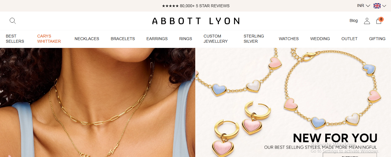 Abbott Lyon Jewellery Homepage Image