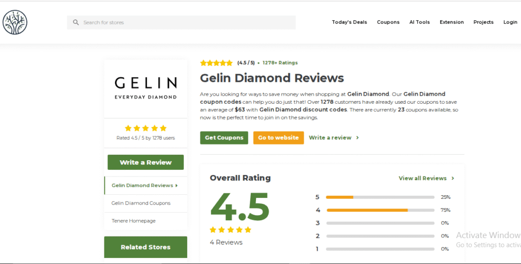 Gelin Diamond Review On TenereTeam