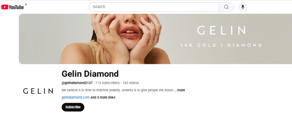 Gelin Diamond YouTube Channel