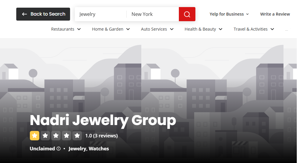 Nadri Jewelry Review On Yelp