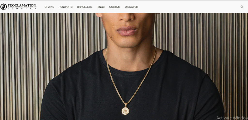 Proclamation Jewelry Homepage