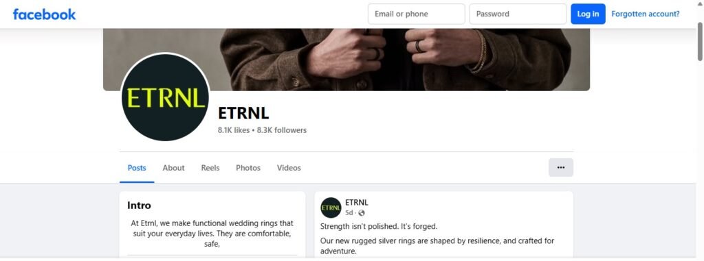 Etrnl Rings Facebook Profile Image