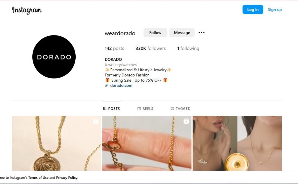 Dorado Instagram Profile