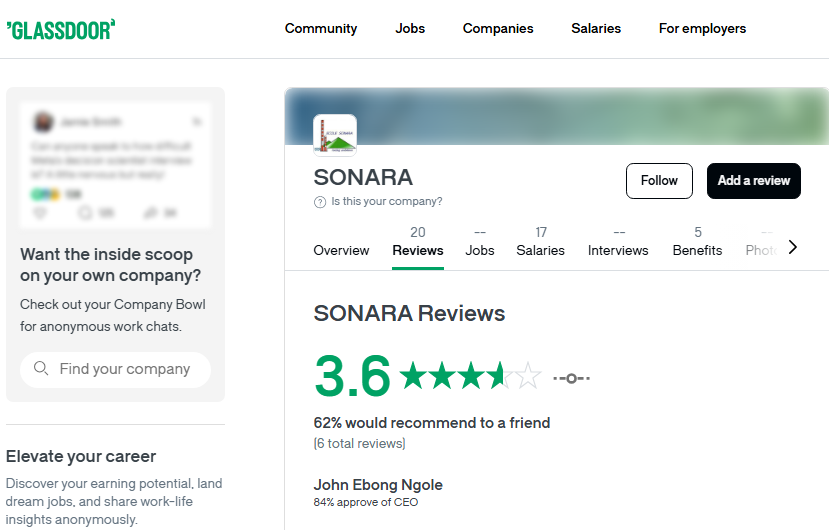 Sonara Jewelry Review On Glassdoor