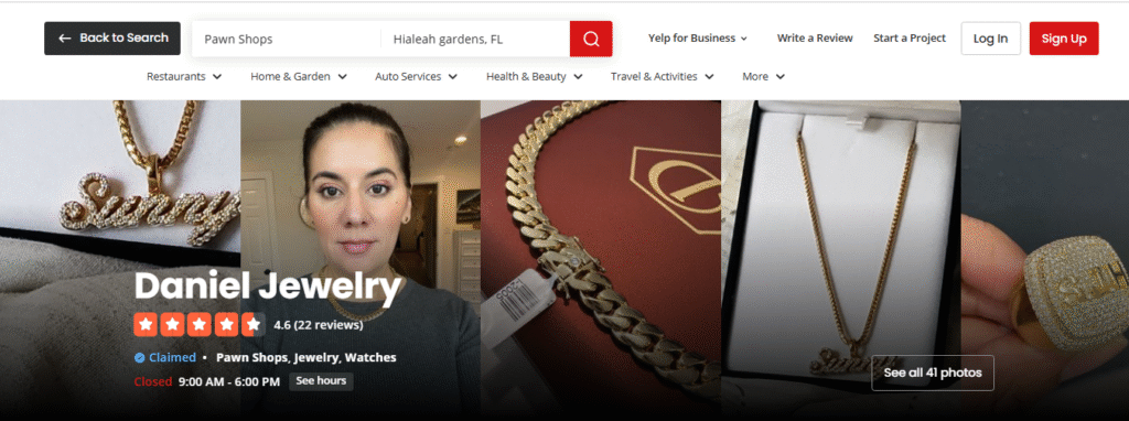 Daniel Jewelry Inc Review On Yelp