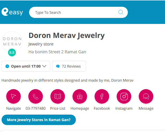 Doron Merav Jewelry Review On Easy