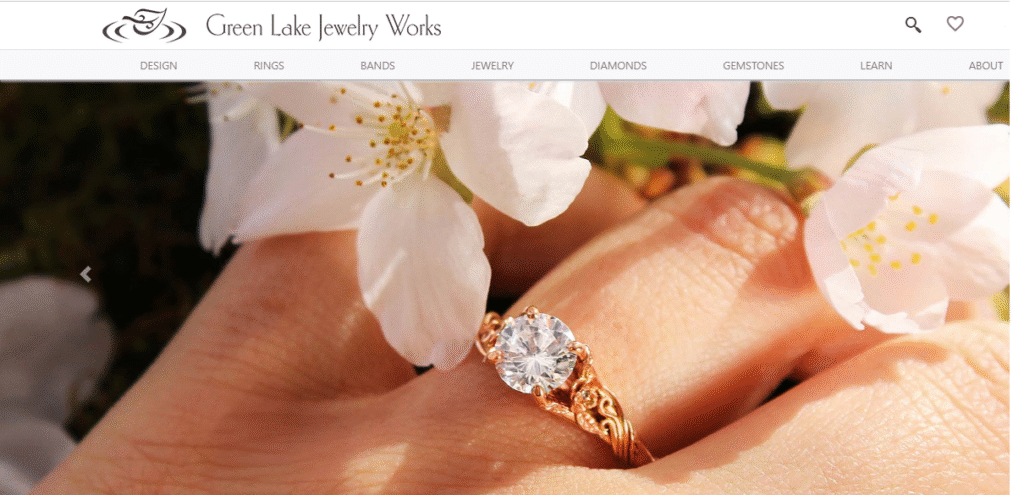Green Lake Jewelry Homepage